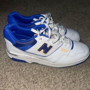 New Balance 550 ‘Lakers Pack’ Infinity Blue White Yellow size 12 BRAND NEW men